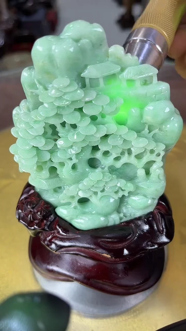 未镶嵌摆件翡翠天然A货翡翠