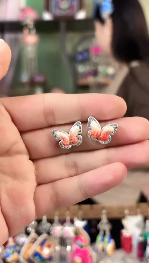 彩云南阁非遗老绣苗银饰品280