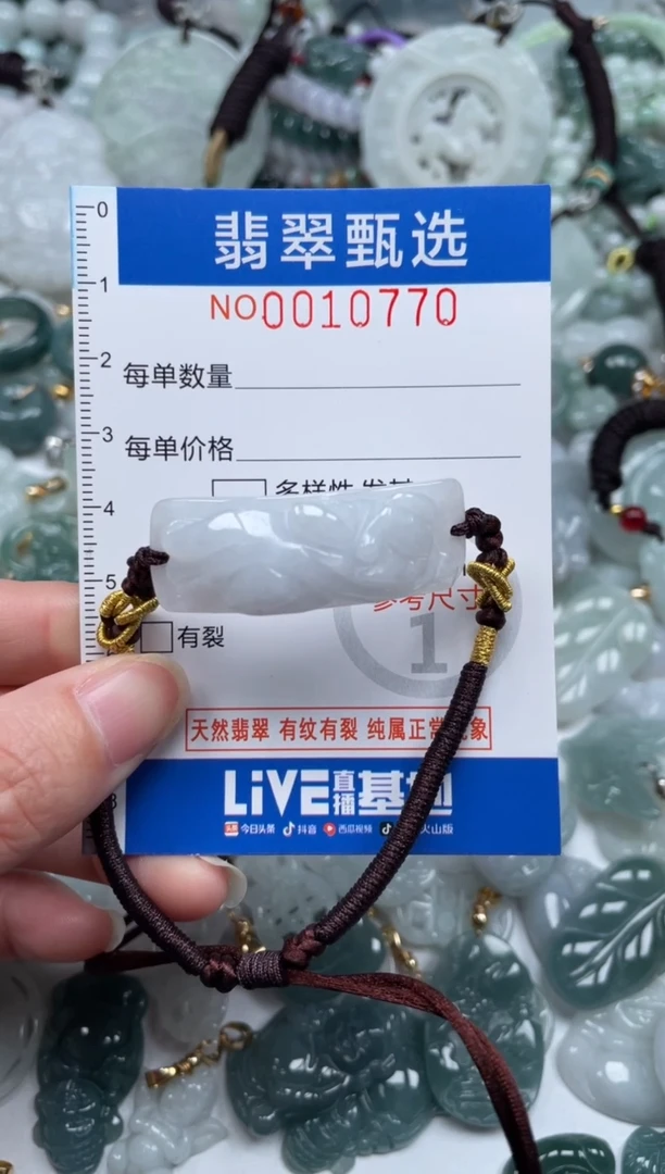 颈饰未镶嵌翡翠10770