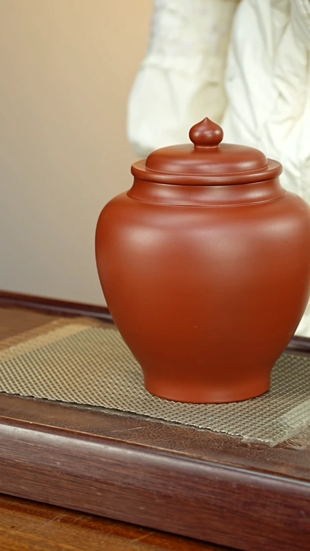 宜兴原矿紫砂茶叶罐