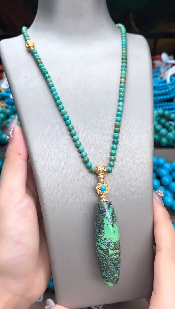 未镶嵌绿松石珠宝奇石A17