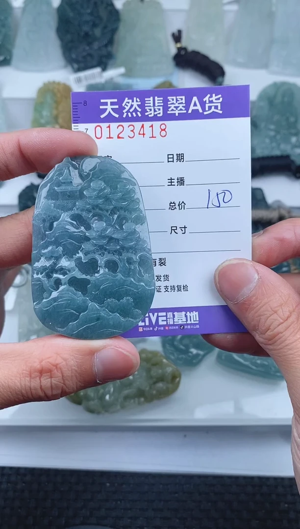 【闪购商品】翡翠颈饰未镶嵌        418