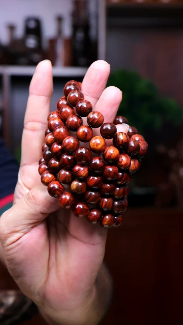 黄花梨/降香黄檀手串/手链海南黄花梨1.2手串多样性发一