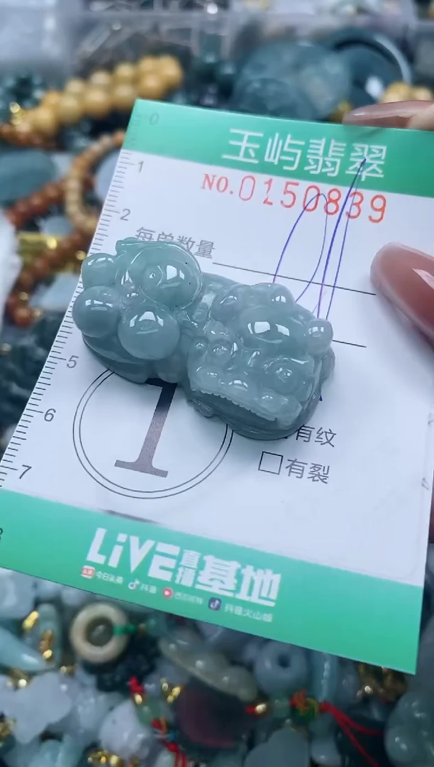 翡翠未镶嵌颈饰闪购0150839
