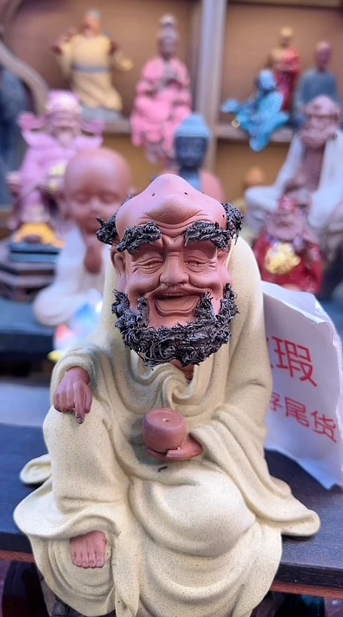 紫砂茶宠器闵茶宠摆件