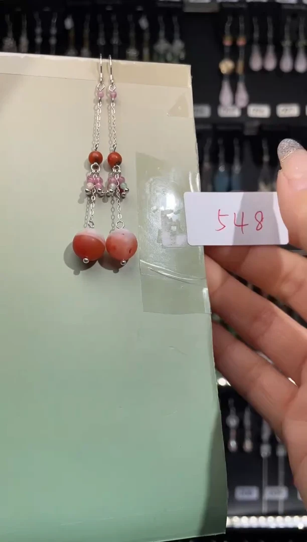 【闪购商品】紫晶耳饰银S925镶嵌喜欢拍