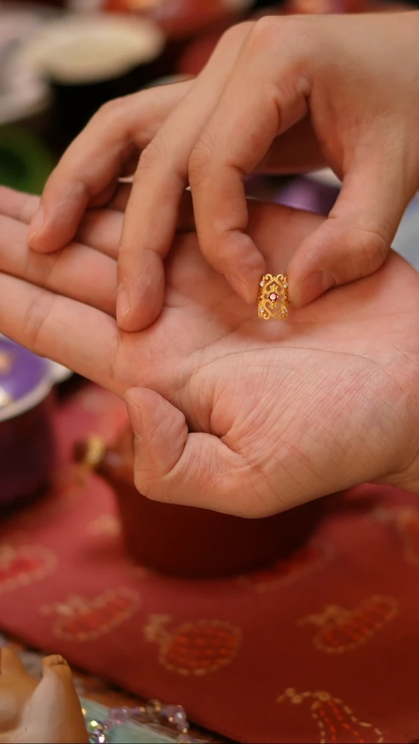 【闪购商品】摆件大红壶把手大红壶把手