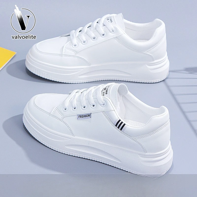 VALVOELITE小白鞋女年新款夏季爆款轻便运动板鞋户外轻便小白鞋