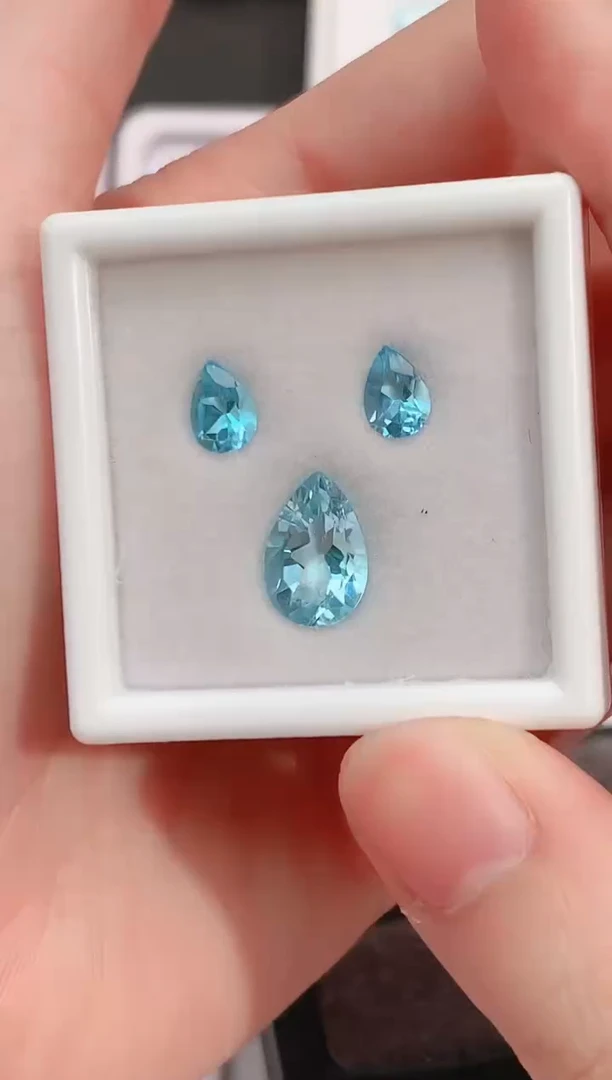 托帕石裸石99一组托帕石