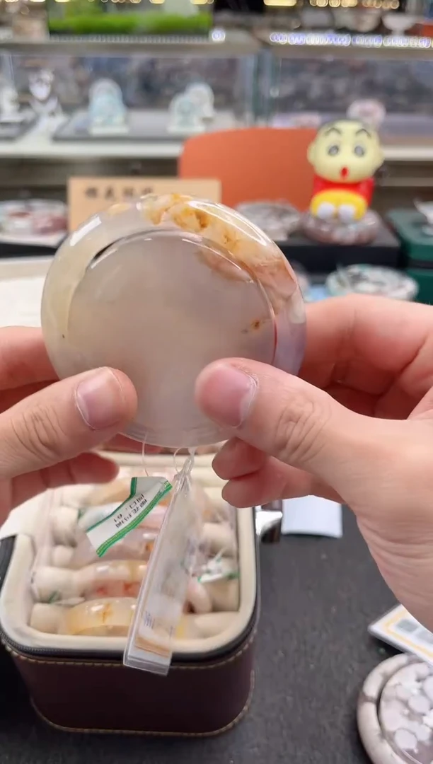 未镶嵌手镯石英质玉61圈口（赠品镯心）6346237