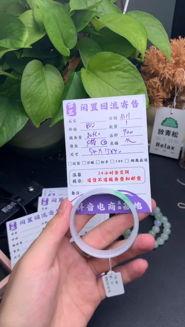 未镶嵌手镯翡翠手镯