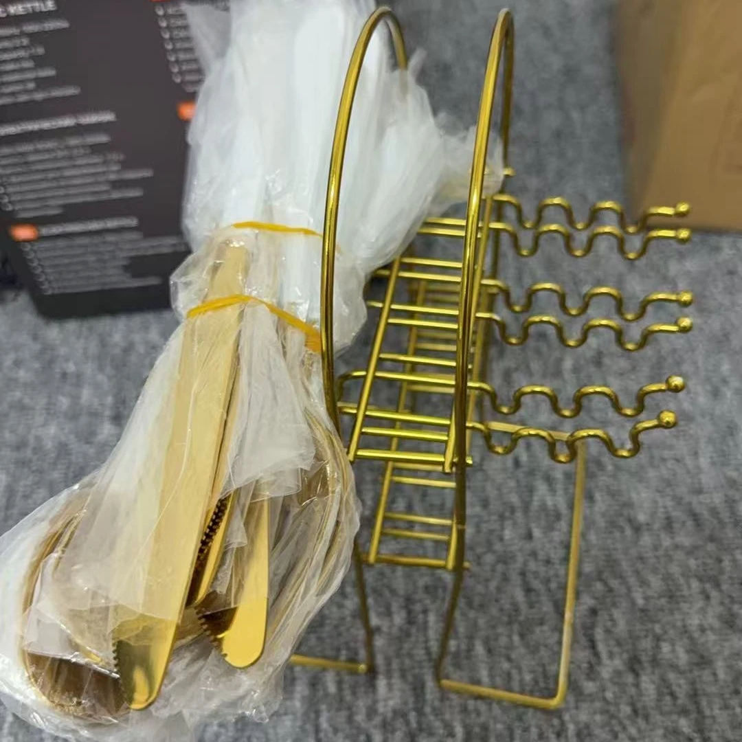 【广东514专属】不锈钢餐具24件套葡萄牙西餐酒店牛排刀叉勺子