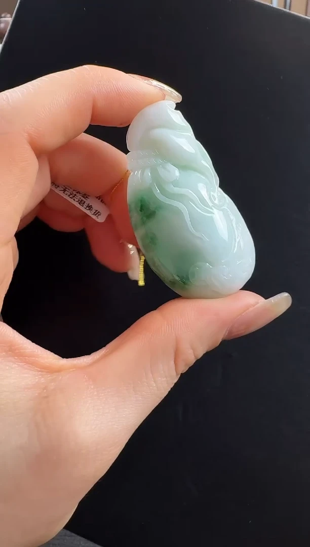 颈饰未镶嵌翡翠钱袋子