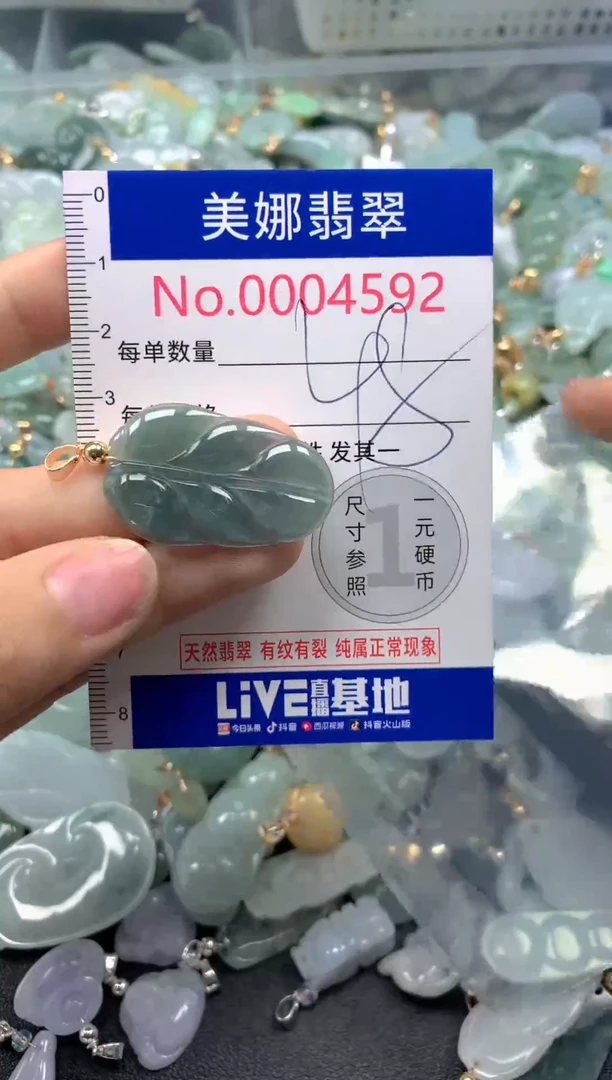 颈饰未镶嵌翡翠4592