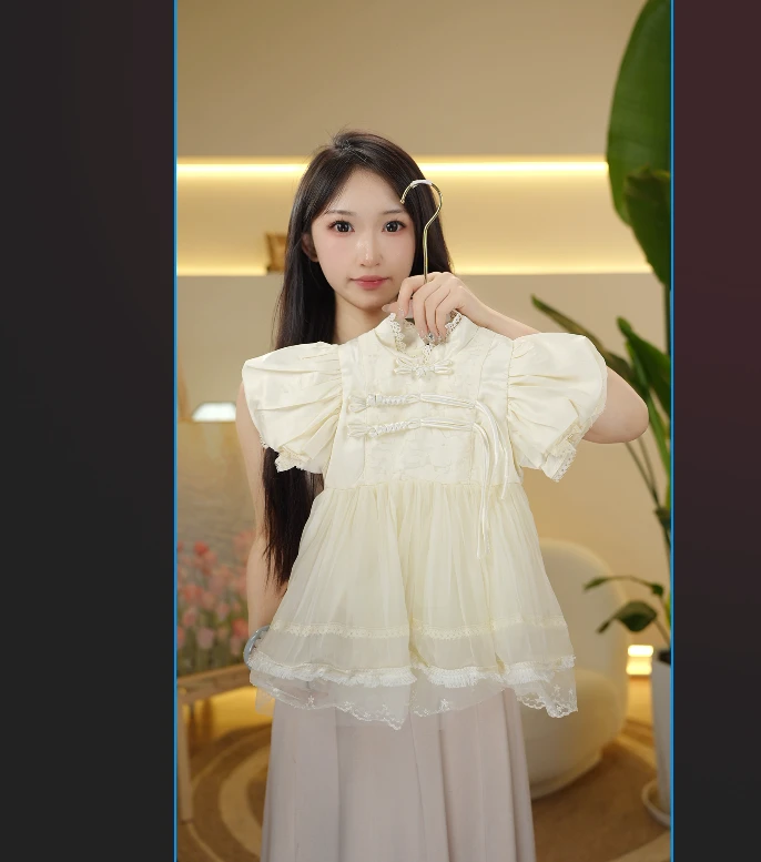 【现货】女童无袖蓬蓬裙2025夏款女孩时尚洋气31230