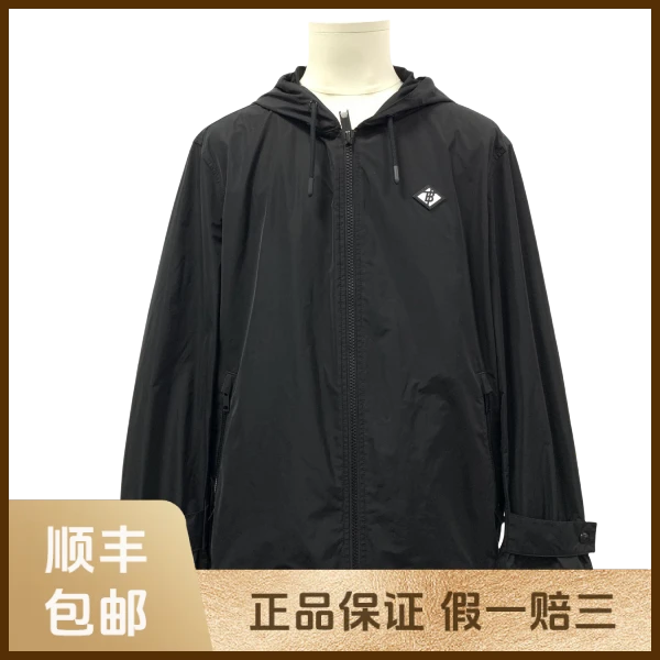 妃鱼/博柏利/聚酯纤维/外套/95新/s零九一七
