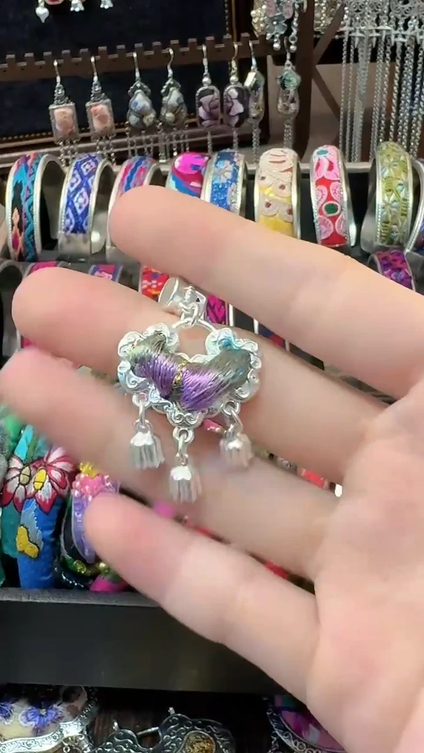 织绣还**啊 云织谣民族风精美饰品   73