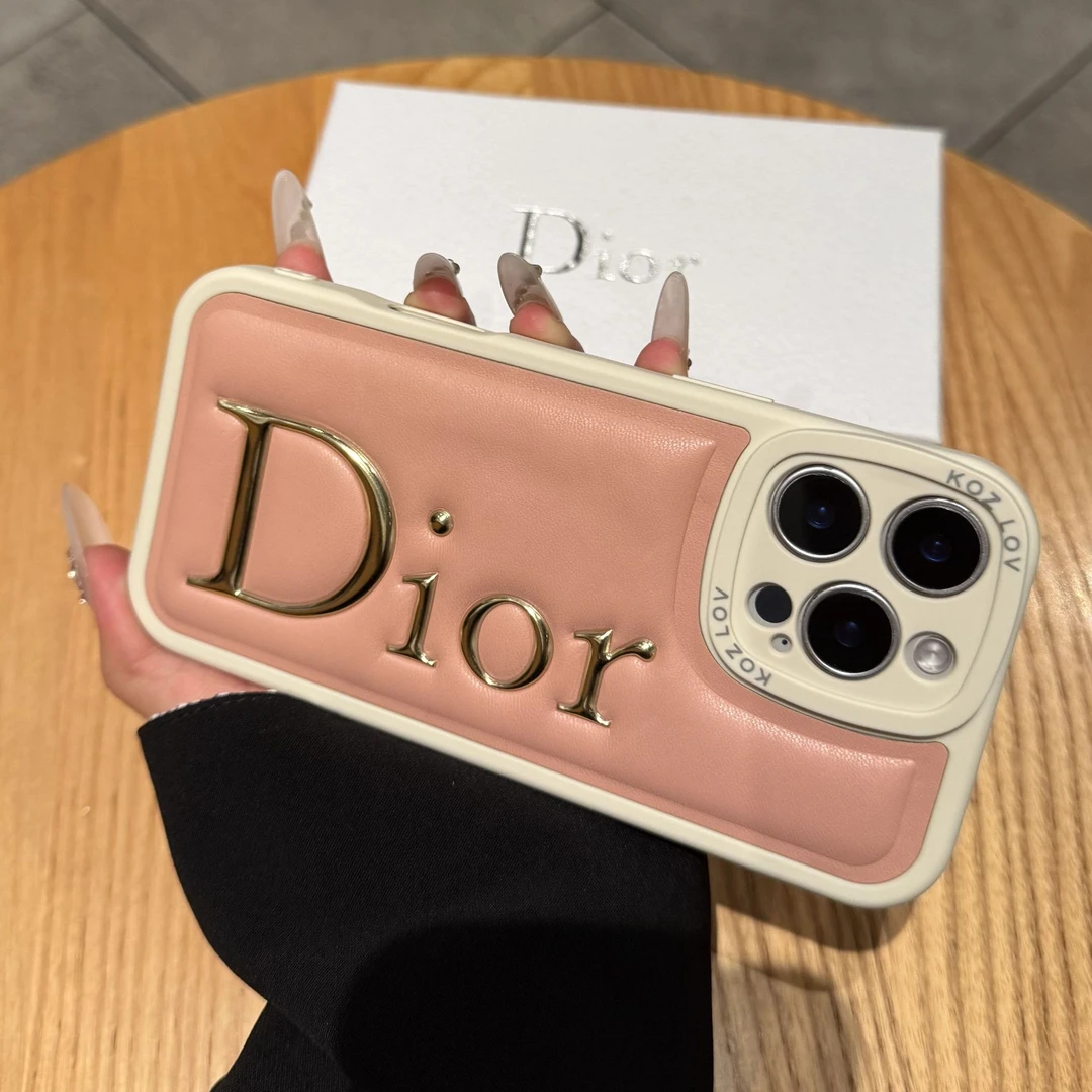 皮纹苹果15迪奥手机壳iPhone16promax创意14P适用13全包软壳12/11