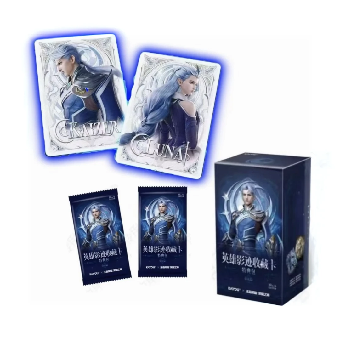 【00拆卡/KO时刻】王者荣耀英雄影迹收藏卡-特典包
