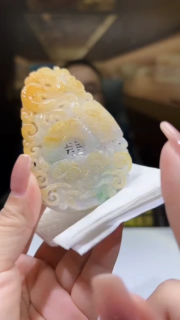 未镶嵌定制翡翠40/1224/C/万寿无疆