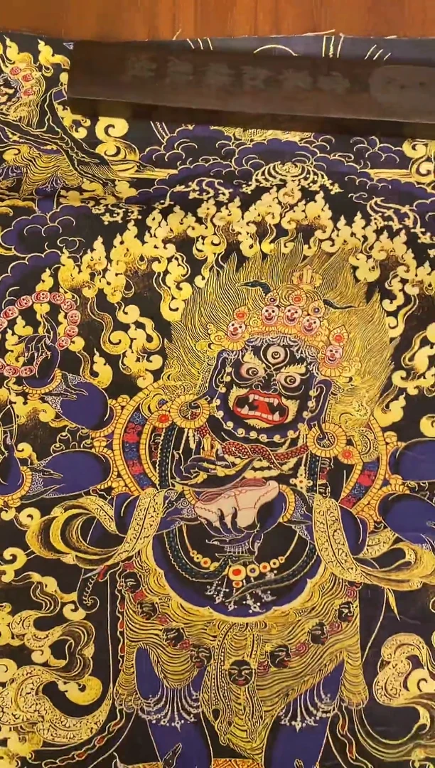 装裱画精美唐卡tk16002