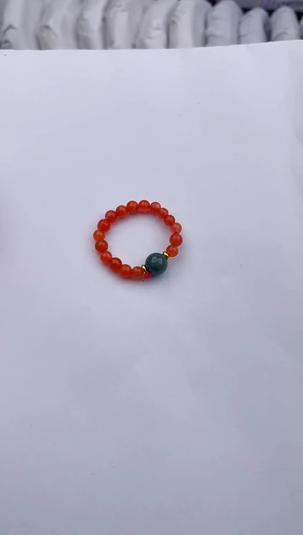 【闪购商品】翡翠戒指未镶嵌555微色差T555