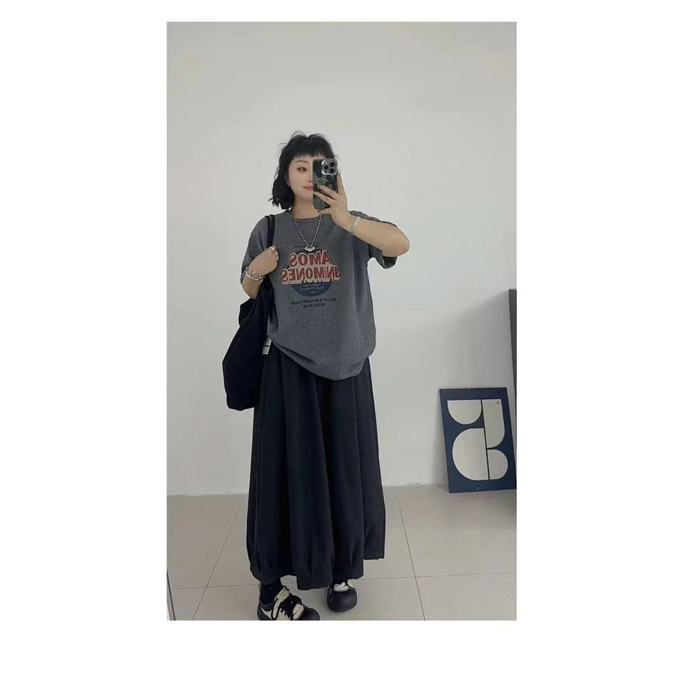 【AM】简约显瘦巨舒服圆领短袖T恤8850