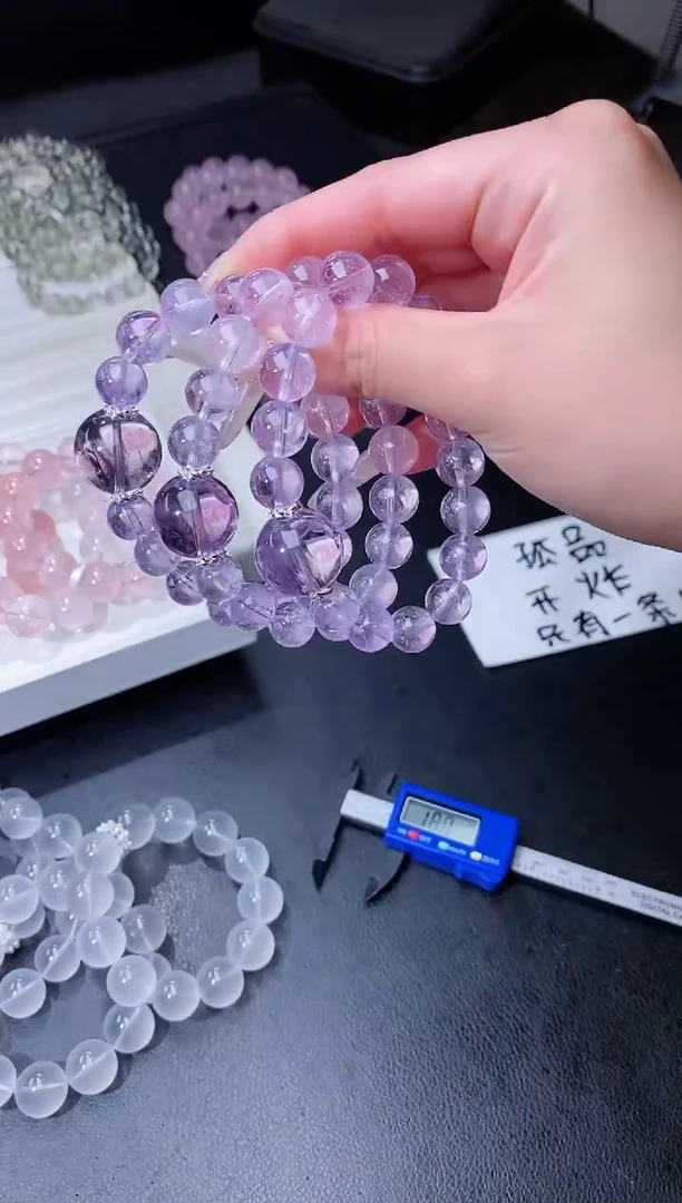 【闪购商品】水晶手链合金19.77玻利维亚紫水晶手串