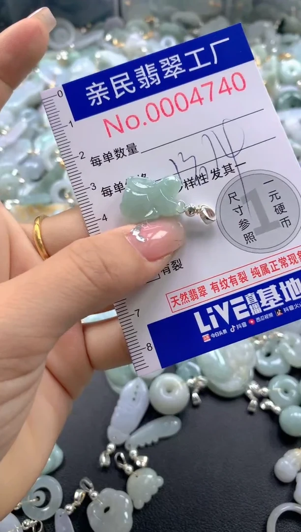 颈饰未镶嵌翡翠4740