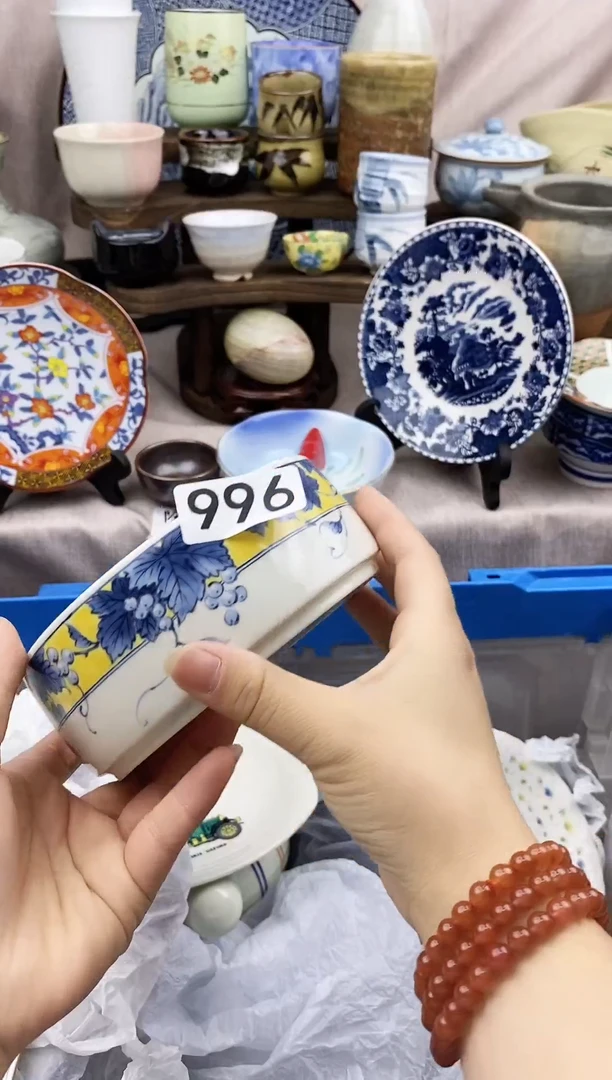 摆件好看好看的小陶瓷