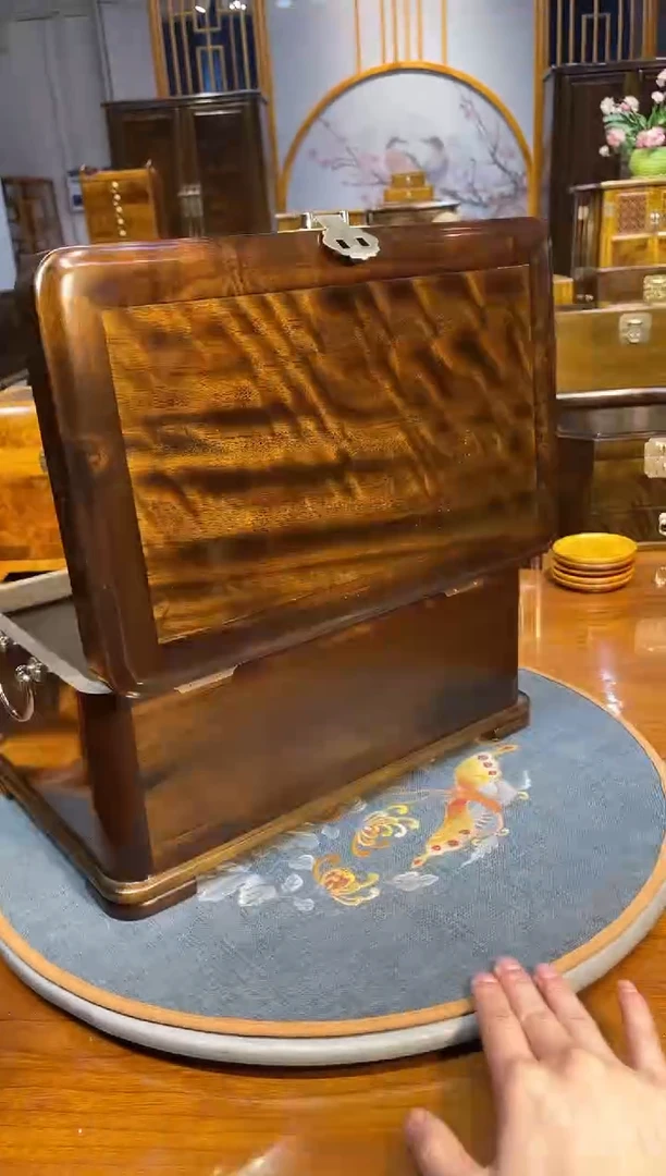 乌木类成套家具乌木彩礼箱 s14