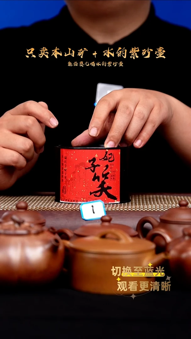 茶壶紫砂武夷山骏眉（妃子笑高香红茶）