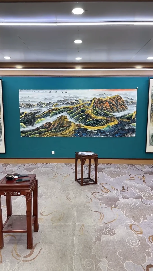 绘画Y-王红兵-大丈二-山水画