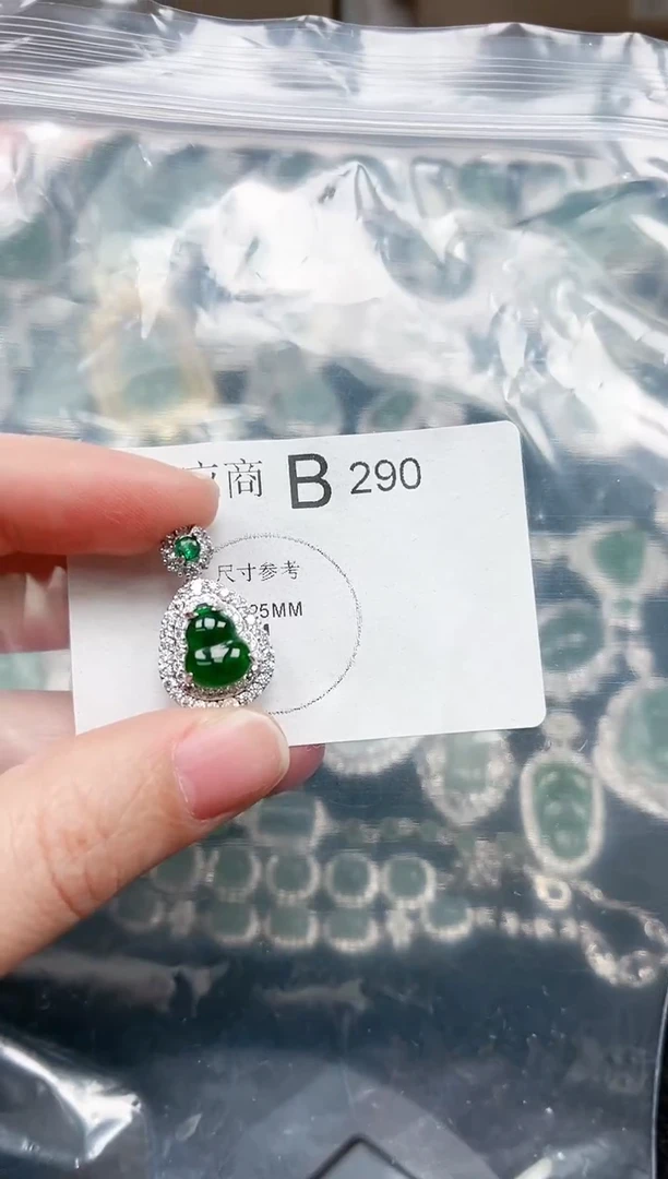 【闪购商品】翡翠颈饰未镶嵌290赠皮绳