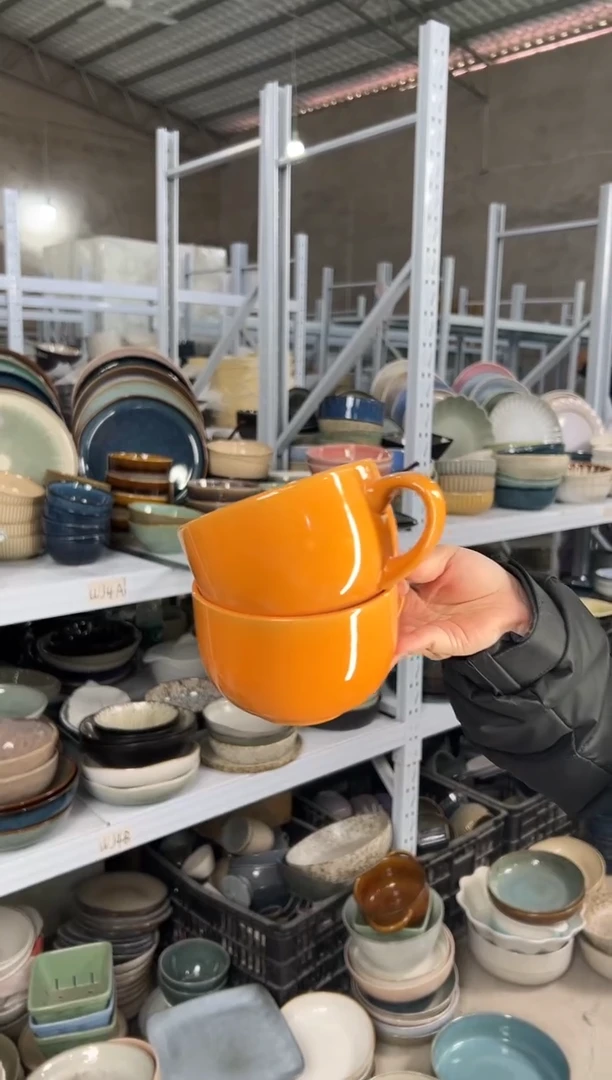 陶瓷外贸尾货瑕疵满20包邮X2 水杯