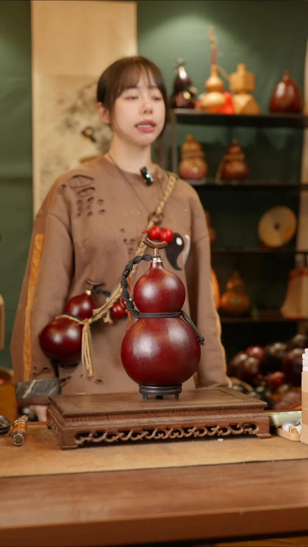 159号精品天然大漆酒葫芦一物一拍~