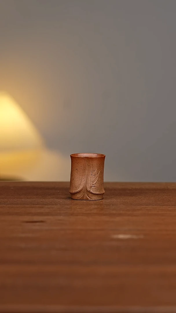 茶壶紫砂竹韵杯大