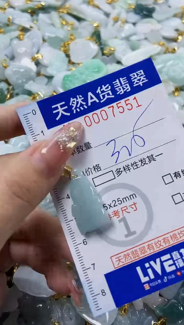 翡翠未镶嵌颈饰天然A货翡翠