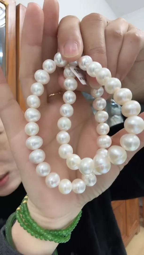 颈饰未镶嵌淡水珍珠別****人卡9-10有生长纹