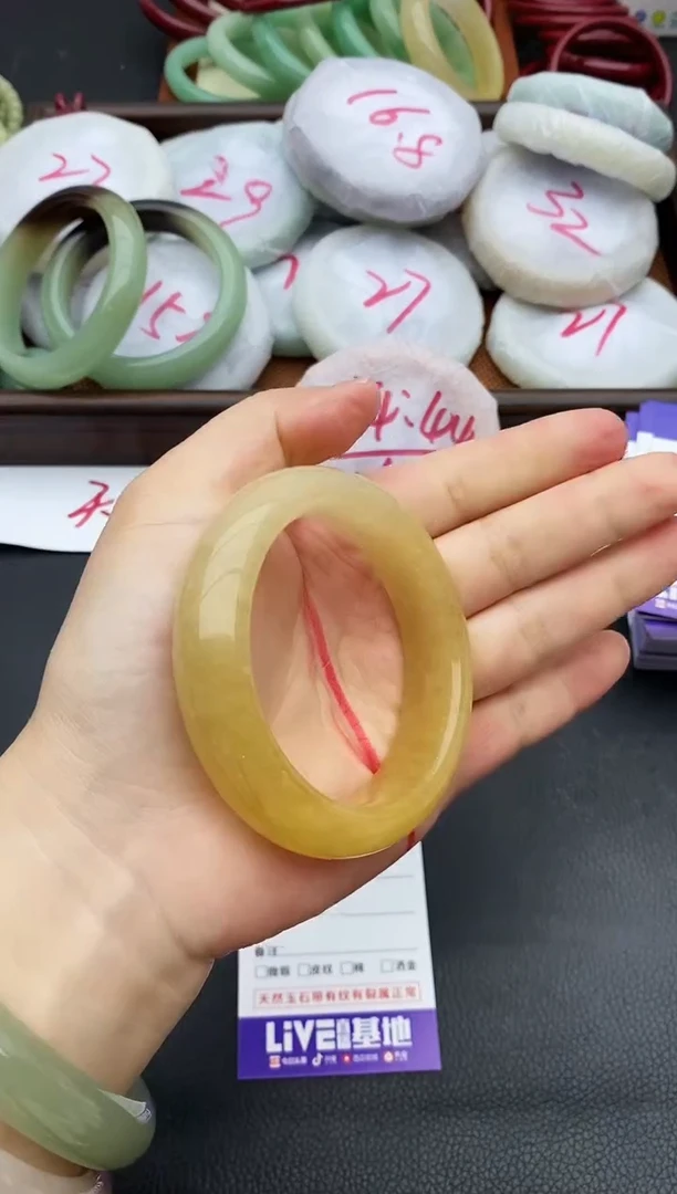 未镶嵌手镯石英质玉23+54/55