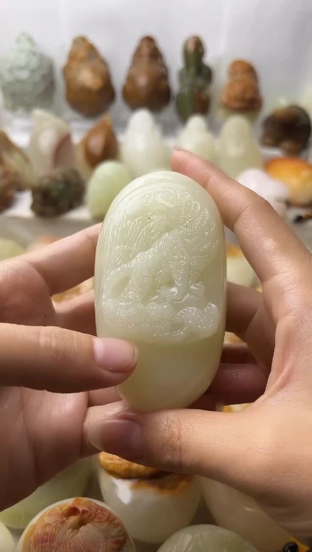 石材方解石棉纹正常不退换上山虎