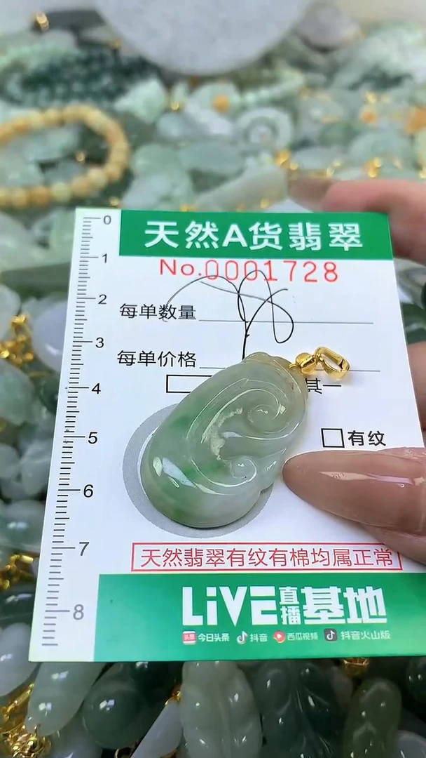 颈饰未镶嵌翡翠未镶嵌纯天然A货翡翠