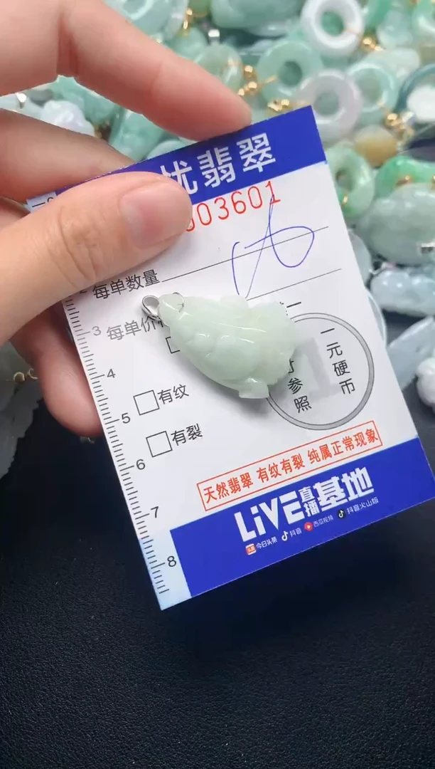 颈饰未镶嵌翡翠3601