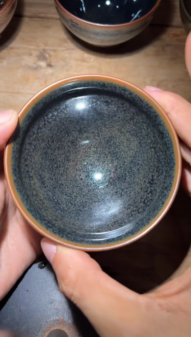 茶盏老木头精品柴烧112