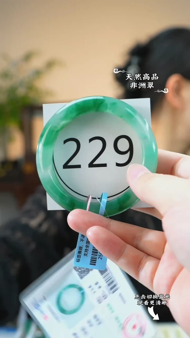 未镶嵌手镯石英质玉（非洲翠）5758