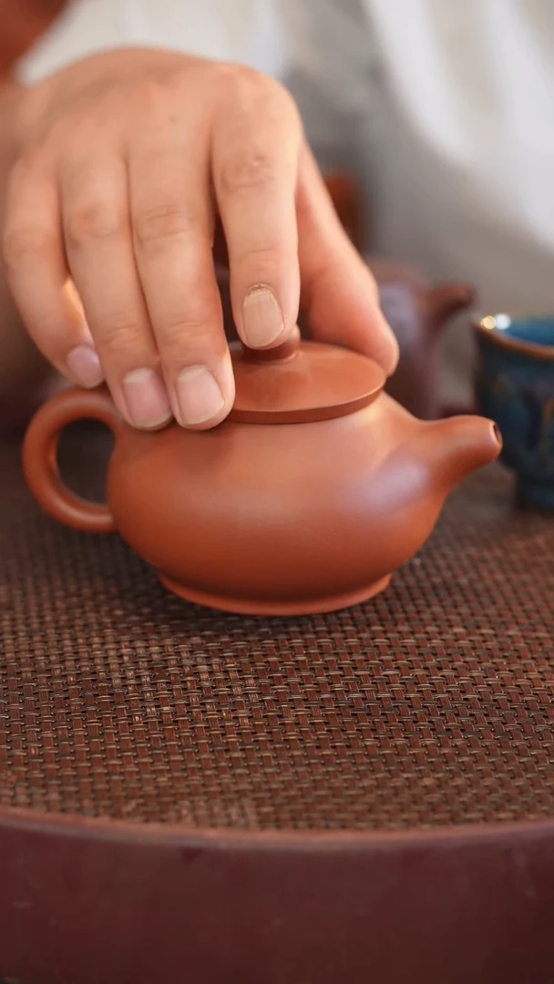 茶壶紫砂原矿手工制作微瑕