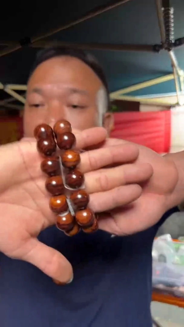 黄花梨/降香黄檀海南黄花梨1.8手串（188）