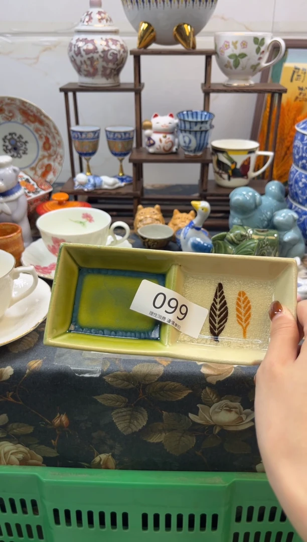 杯小*果茵澜瓷器瓷片099