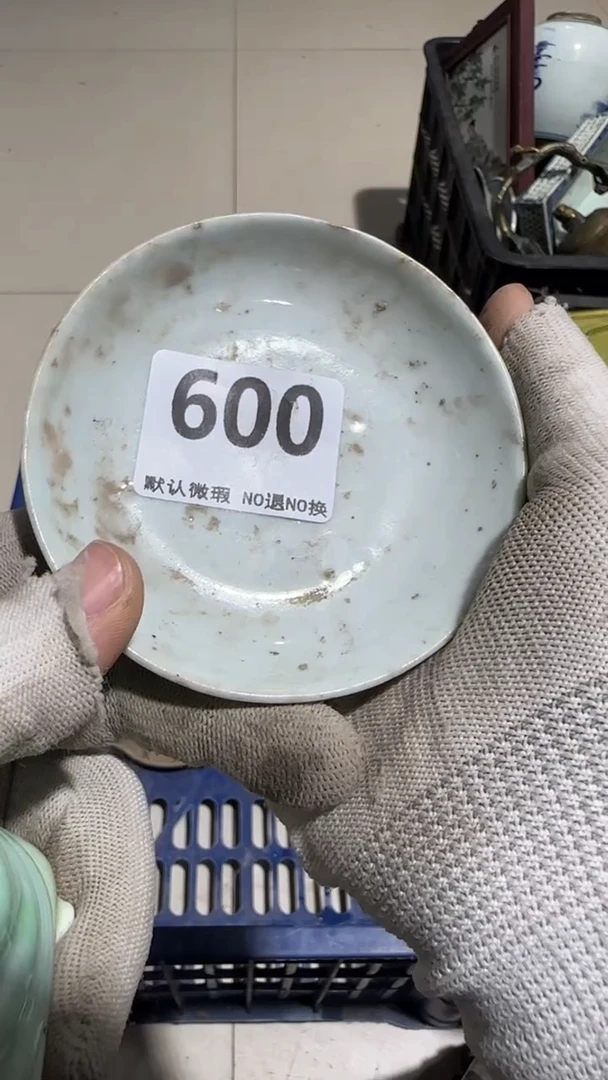 瓷片爱**瓜亿容工艺品600