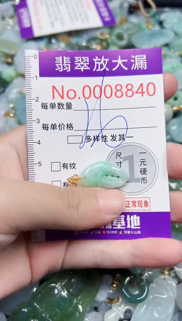 颈饰未镶嵌翡翠8840